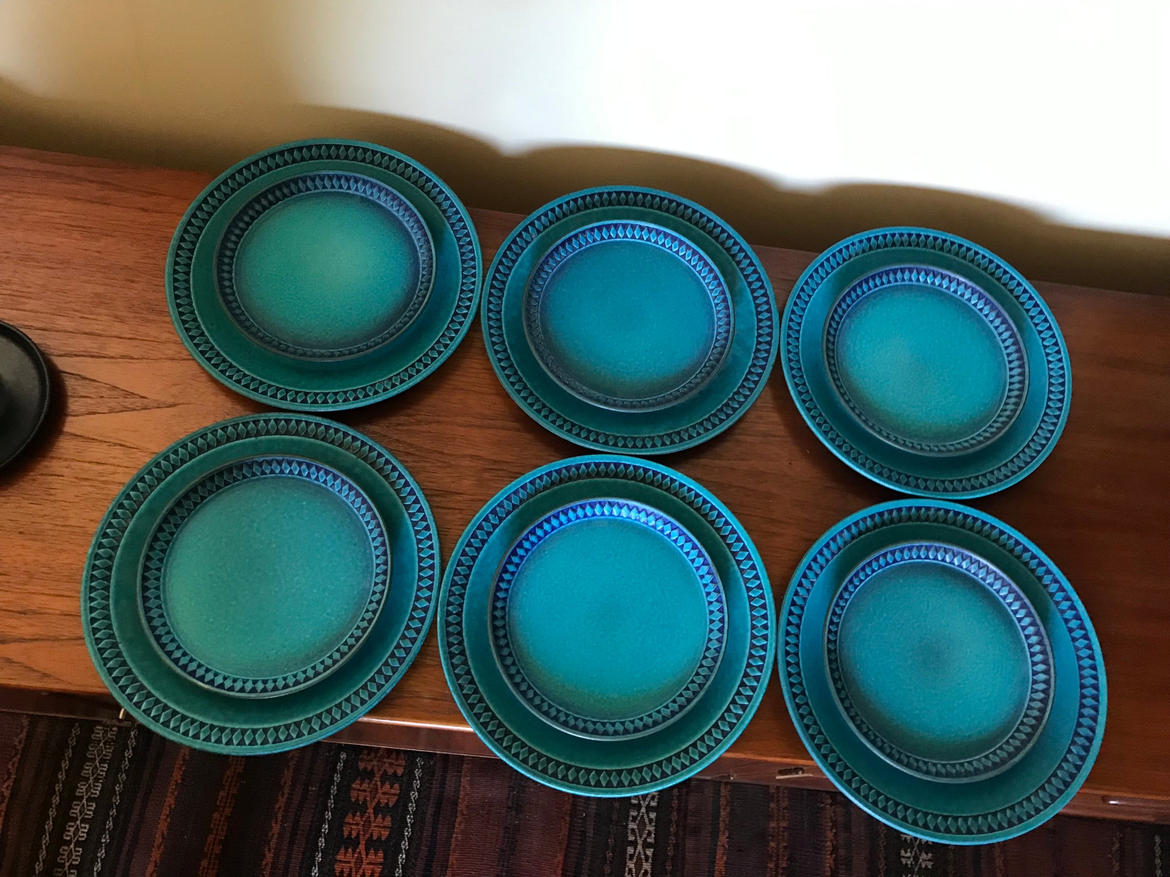Ceramano Germany Sapphire Blu Dinner Set Vintage | 310 BIS