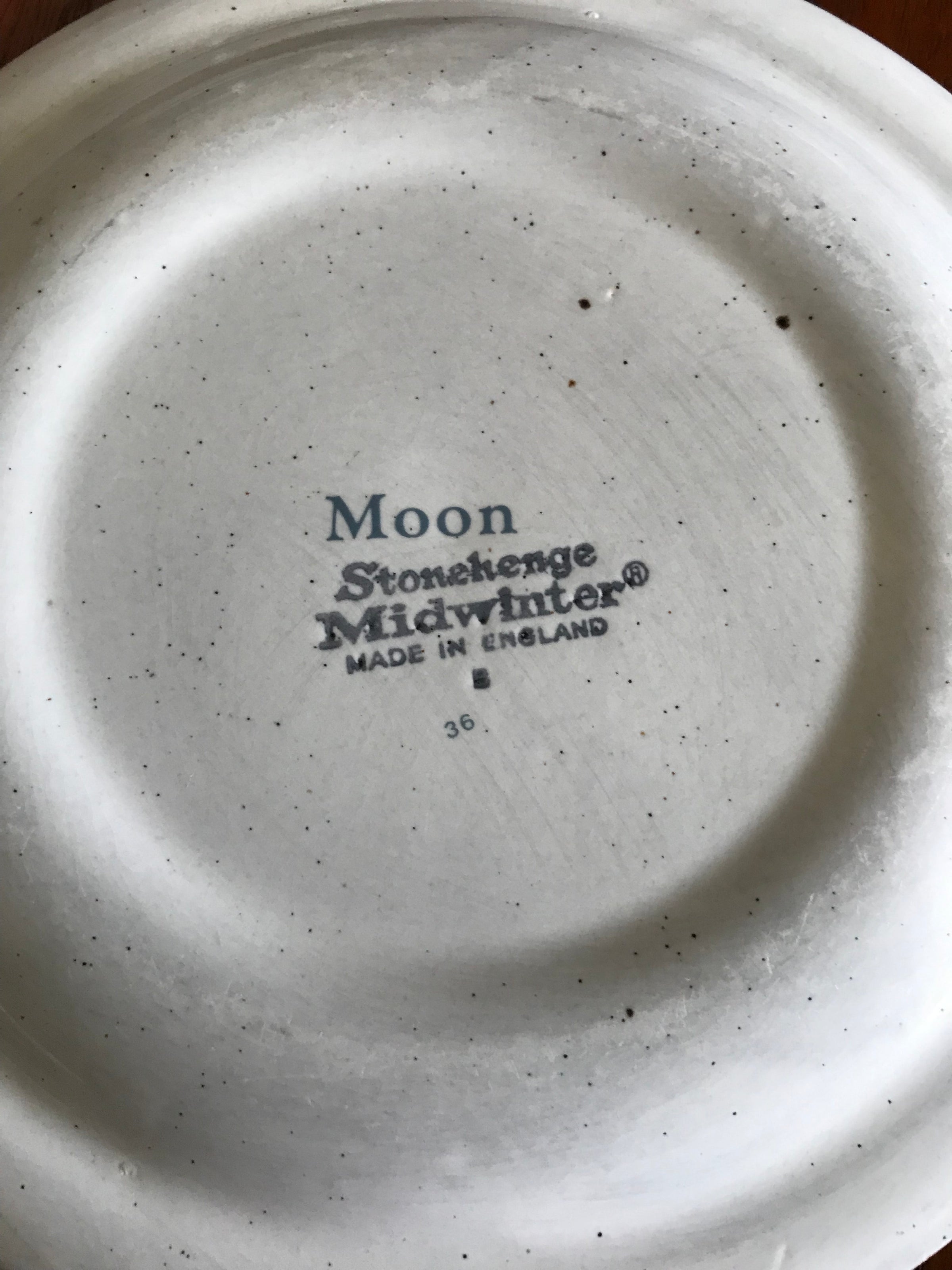 Midwinter Stonehenge Moon Dinner Set Vintage Mid Century