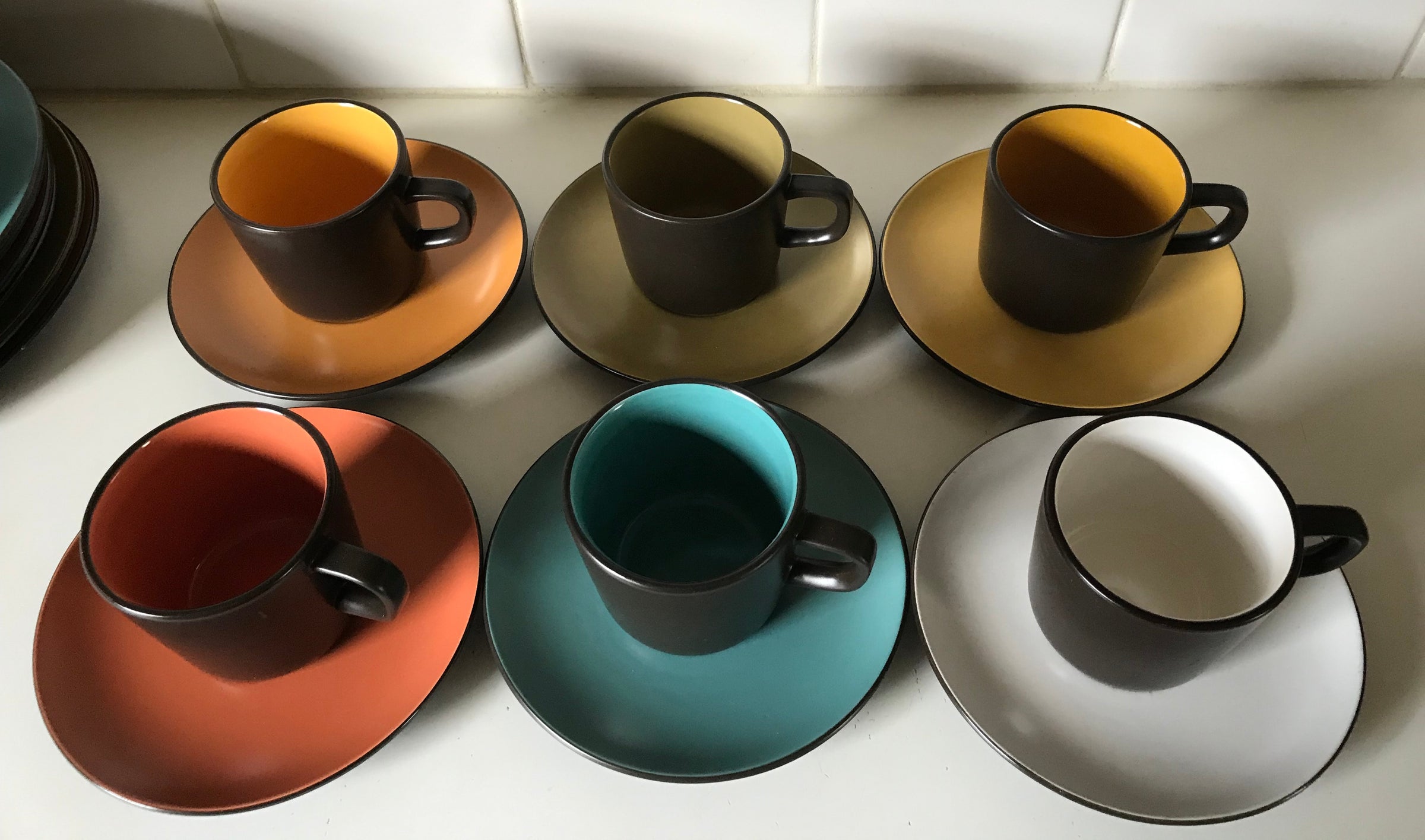 Mikasa Terra Stone Dinner Set Multicolored MCM Eames | 310 BIS