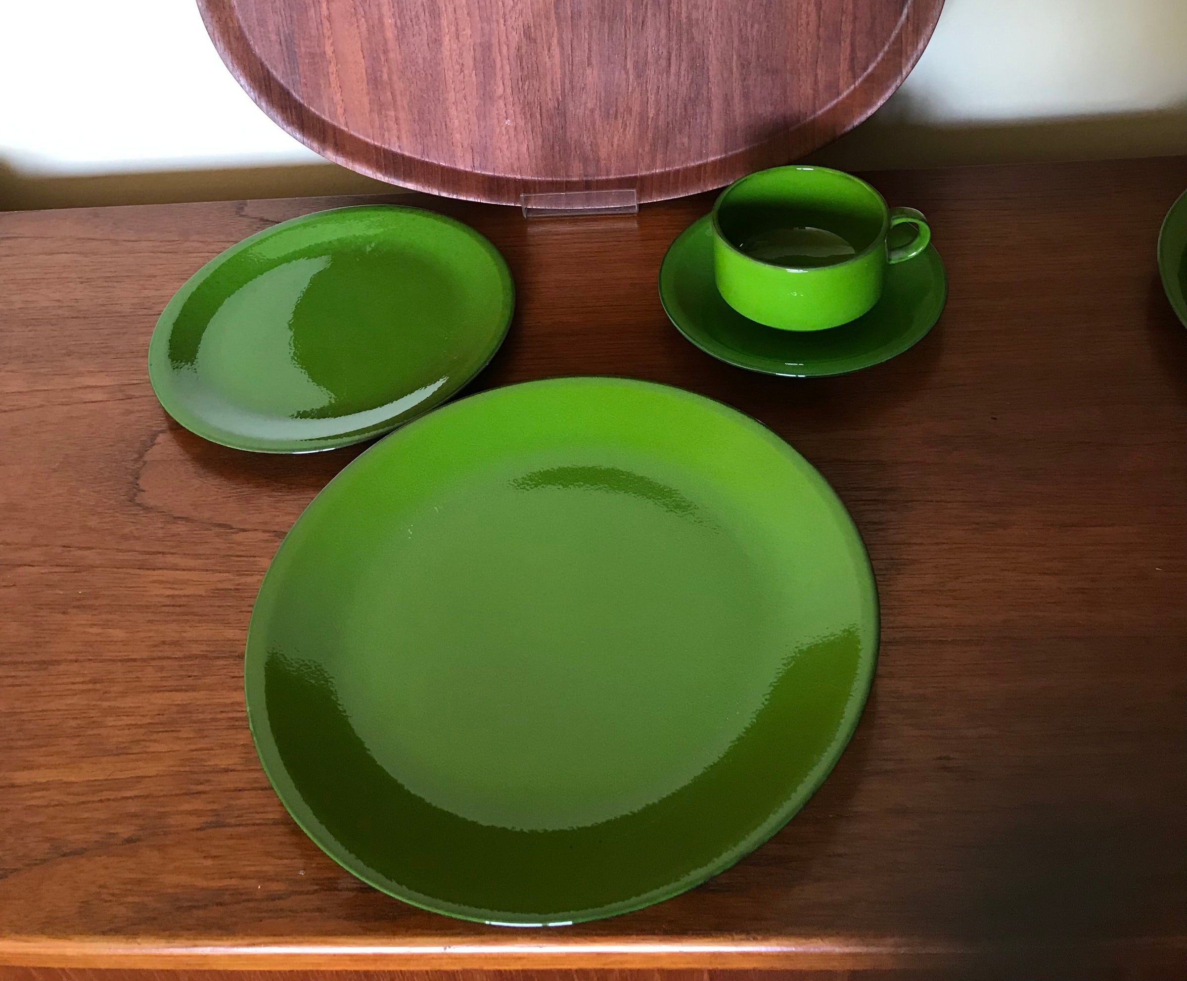 villeroy&boch 廃盤皿セット Jamaica Villeroy & Boch Set Cup Cake Plate Dinner Plates Vintage