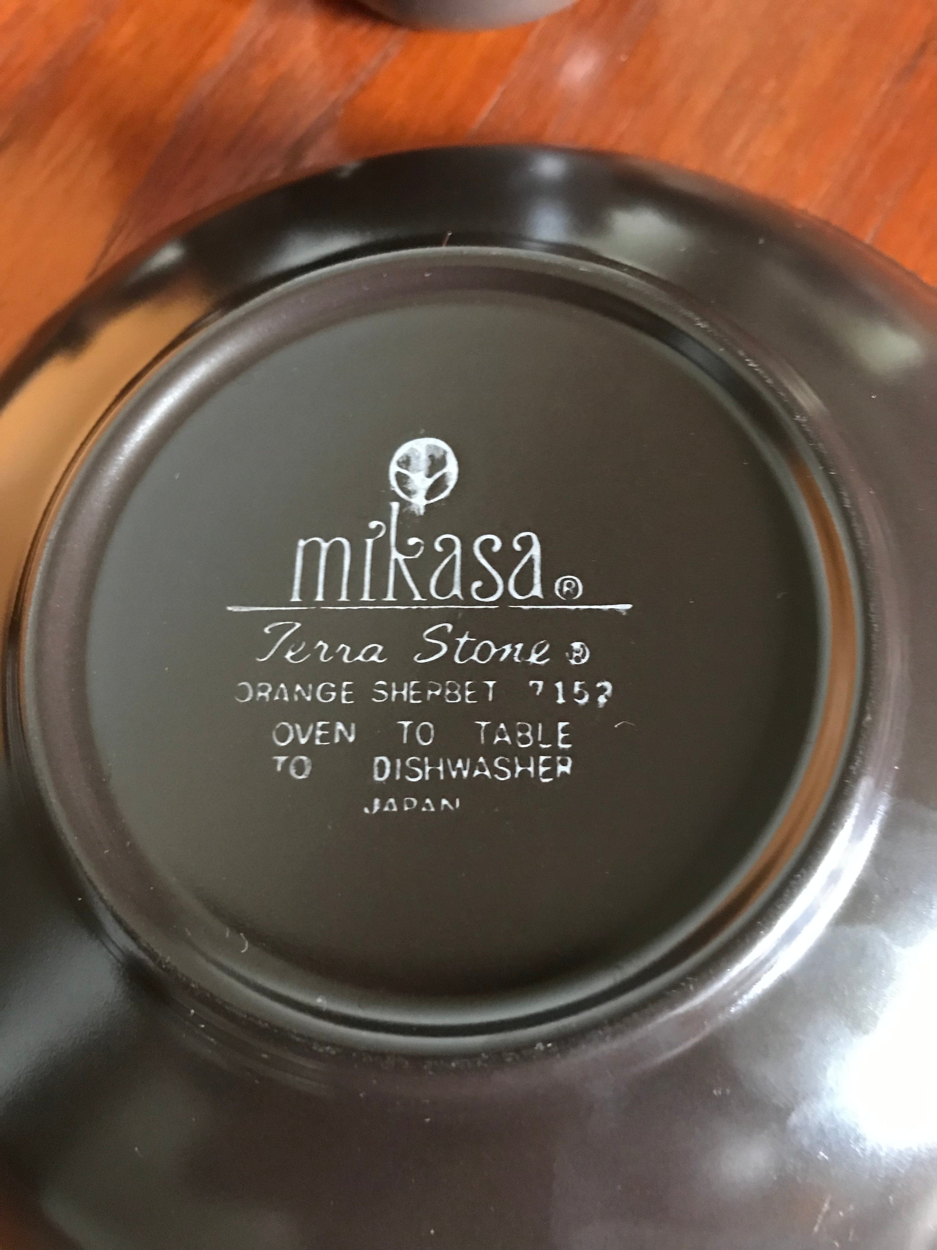 Mikasa Terra Stone Vintage Dinner Set & Serving Pieces MCM